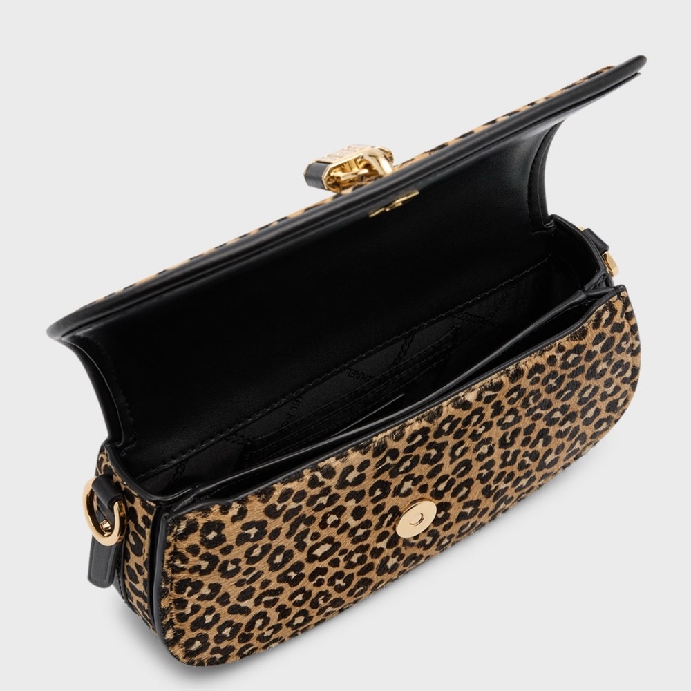 MICHAEL Michael Kors
Mila Leopard Calf Hair Chain Crossbody Bag